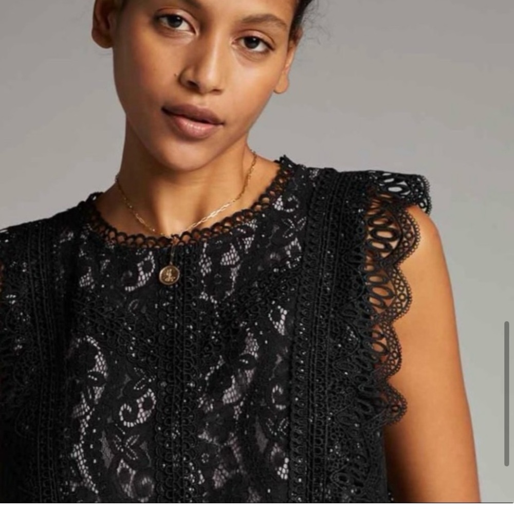 Anthropologie Eri + Ali Lace Women's Top